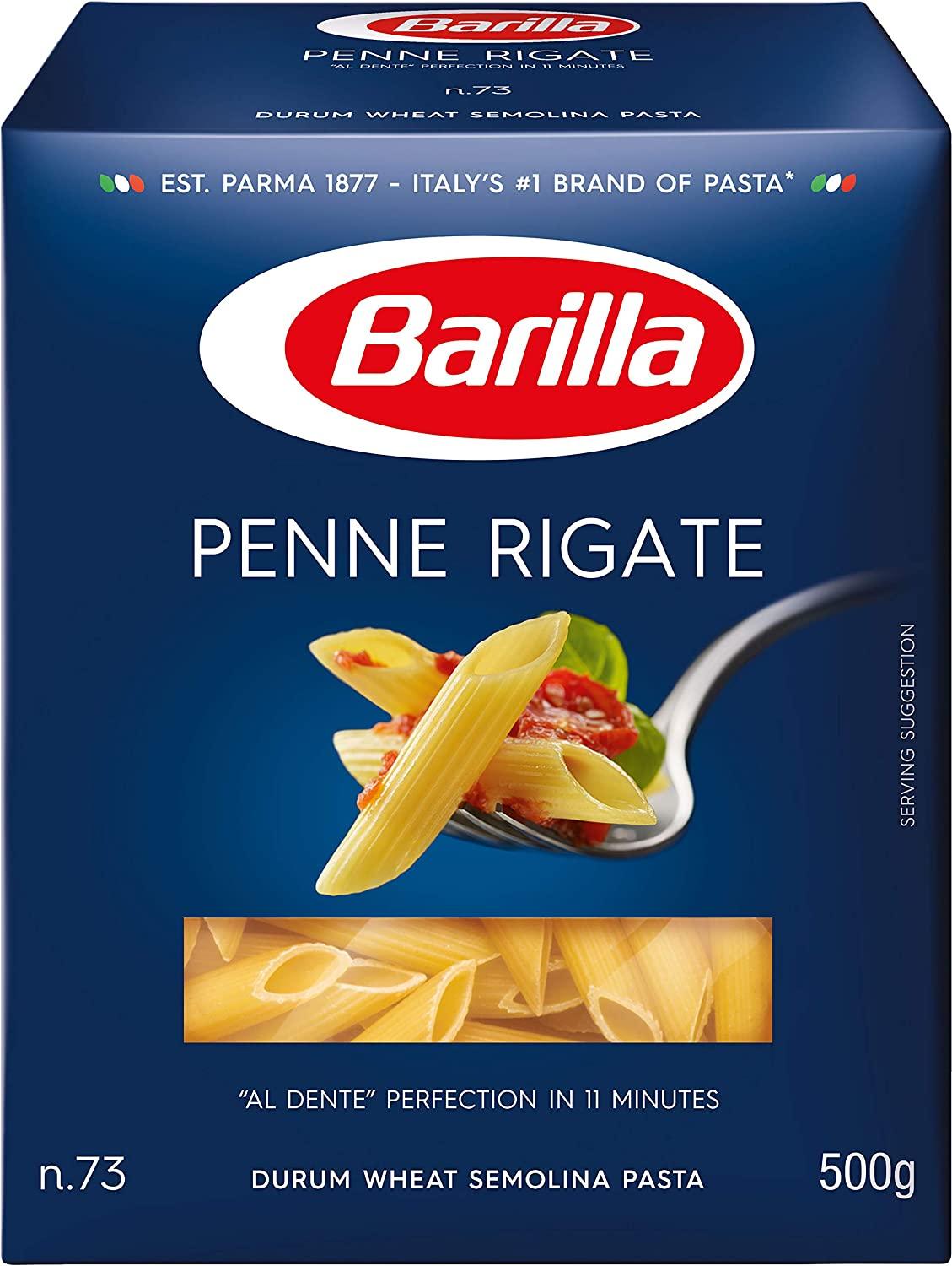 Barilla Penne Rigate Pasta, 500g
