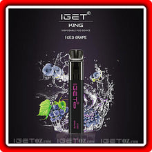 Load image into Gallery viewer, Sleek iGet® KING Disposable Vape Pod (2600 Puffs) - iGetOz
