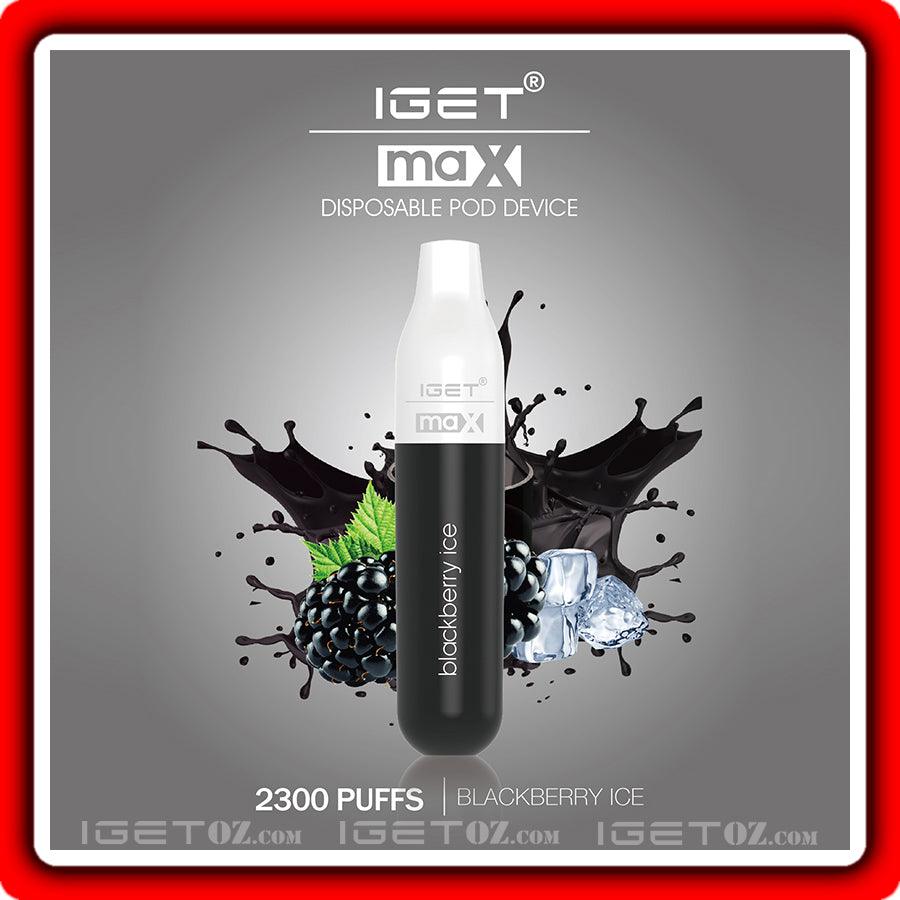 Stylish iGet® MAX Disposable Vape Pod (2300 Puffs) - iGetOz
